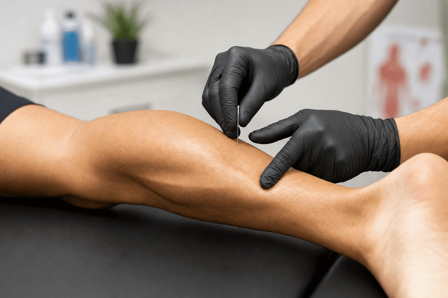 Dry needling and motor point therapy with 3000 hours of training