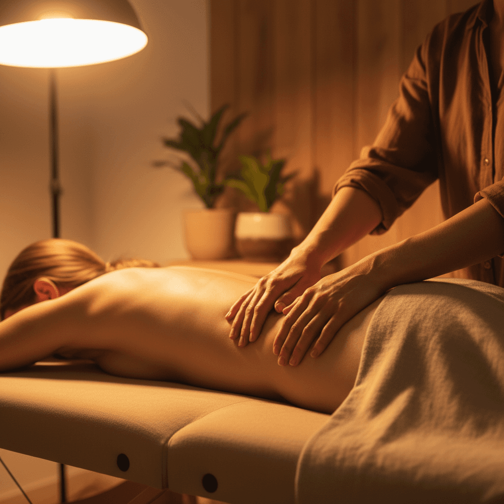 Myofascial release session