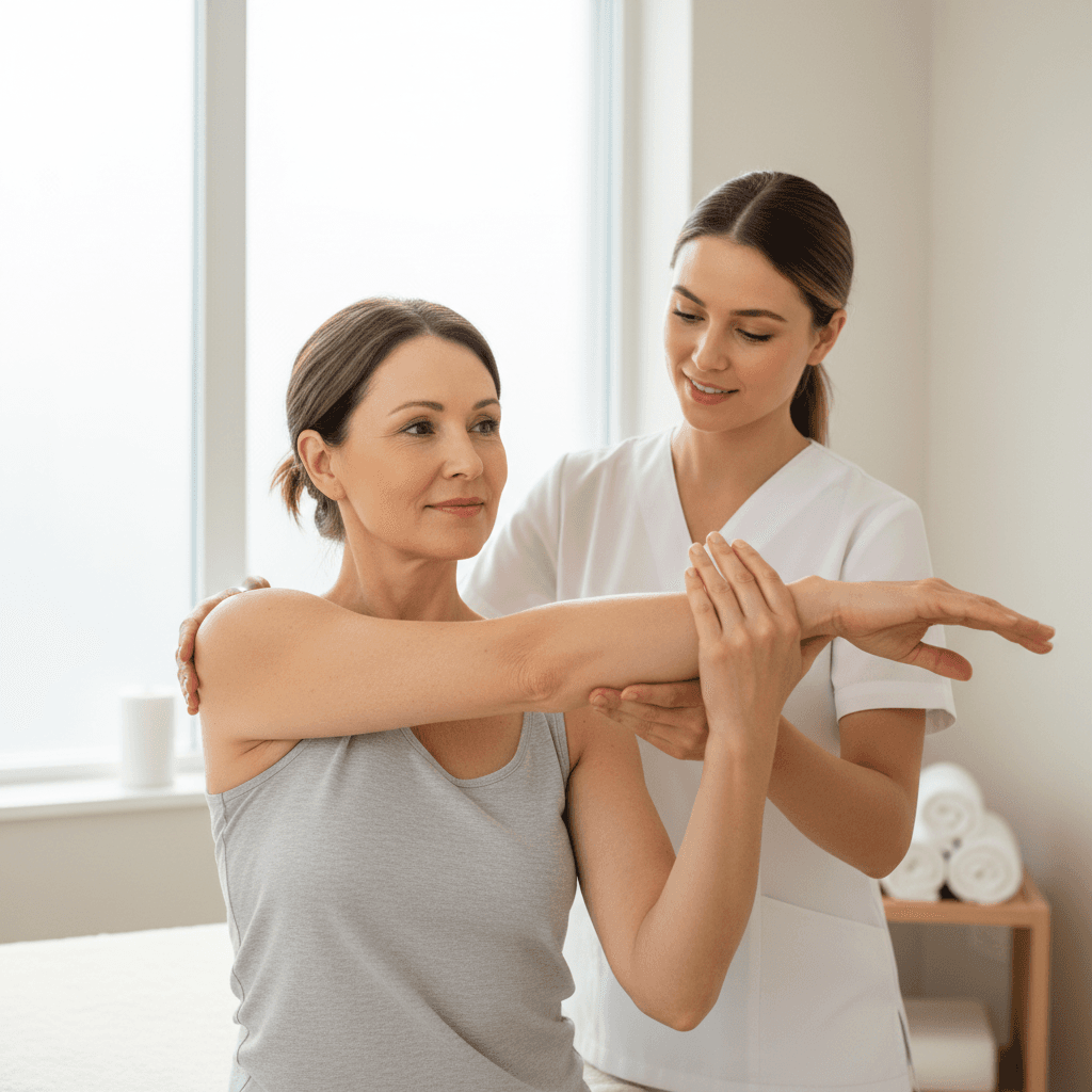 Shoulder stiffness relief