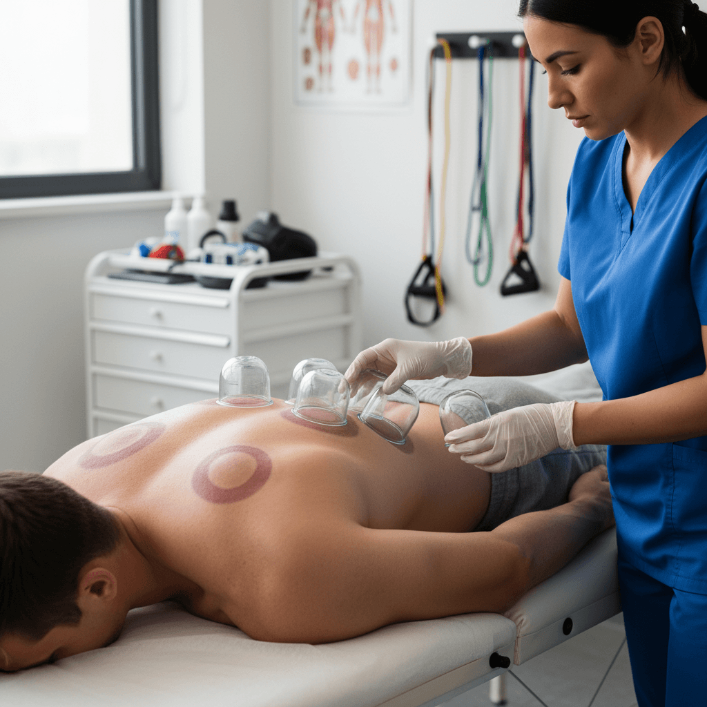 Cupping for fascial release