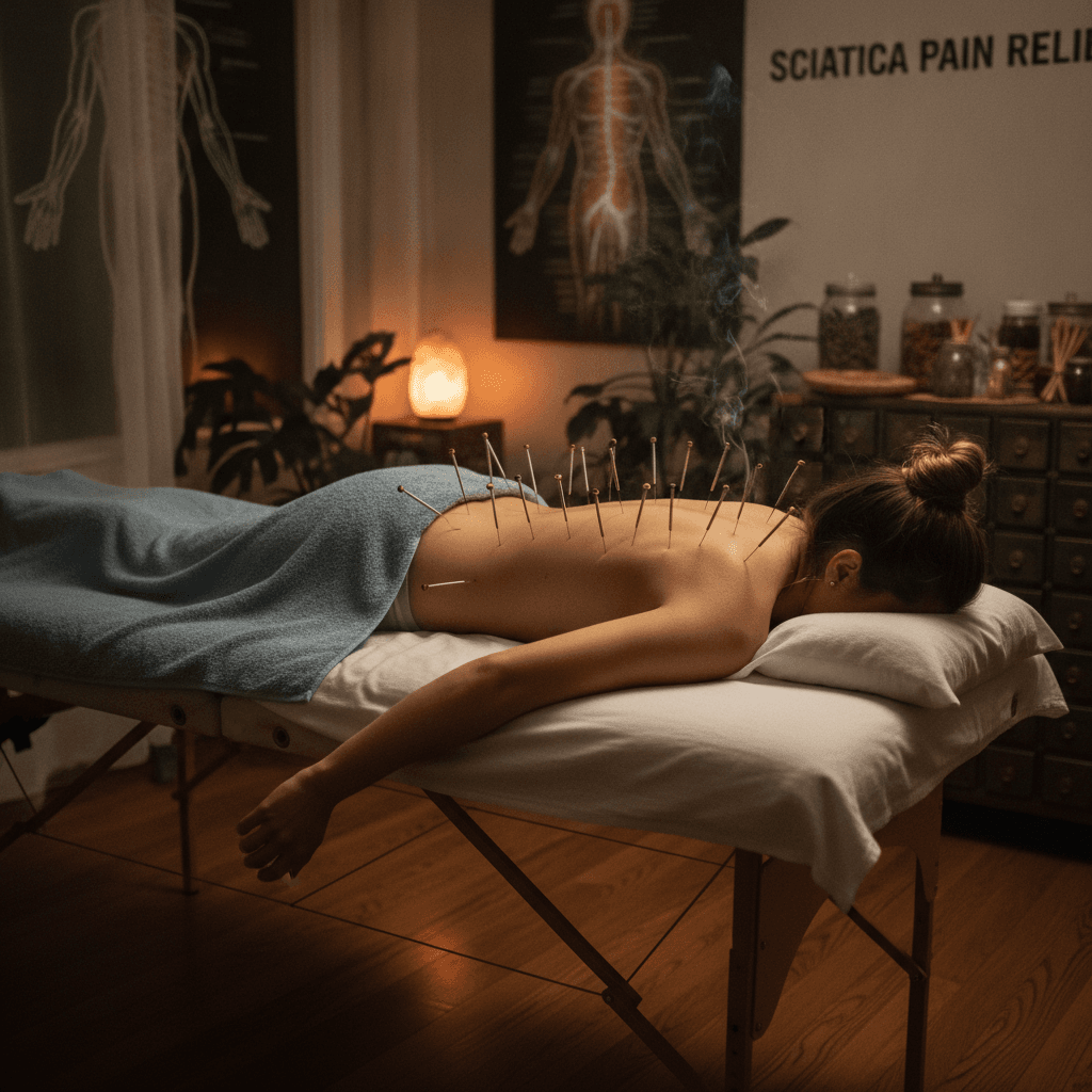 Acupuncture treatment for sciatica nerve pain