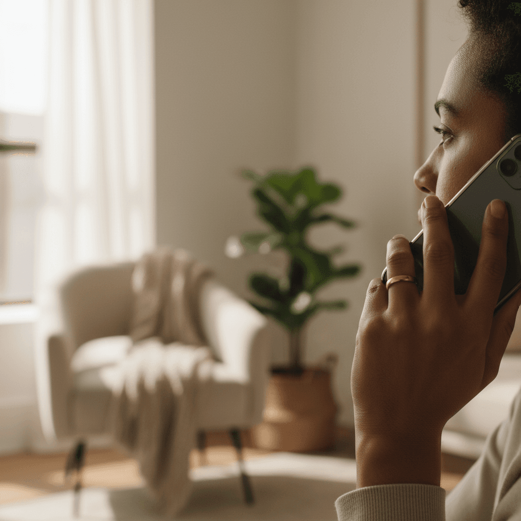 Patient calling to schedule a session